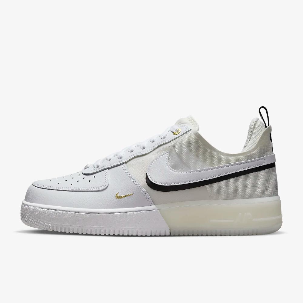 

Кроссовки Nike Air Force 1 React Men's, белый/серый/черный