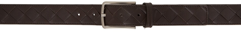 

Коричневый ремень Intrecciato Bottega Veneta