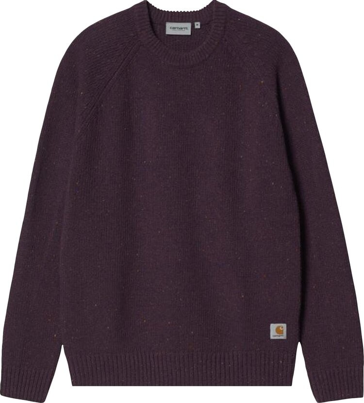 

Свитер Carhartt WIP Anglistic Sweater 'Purple', фиолетовый