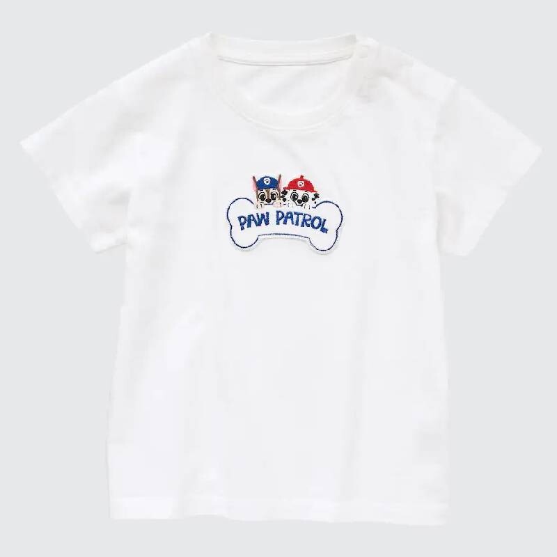 

Футболка для малышей Uniqlo Toddler Paw Patrol UT, белый