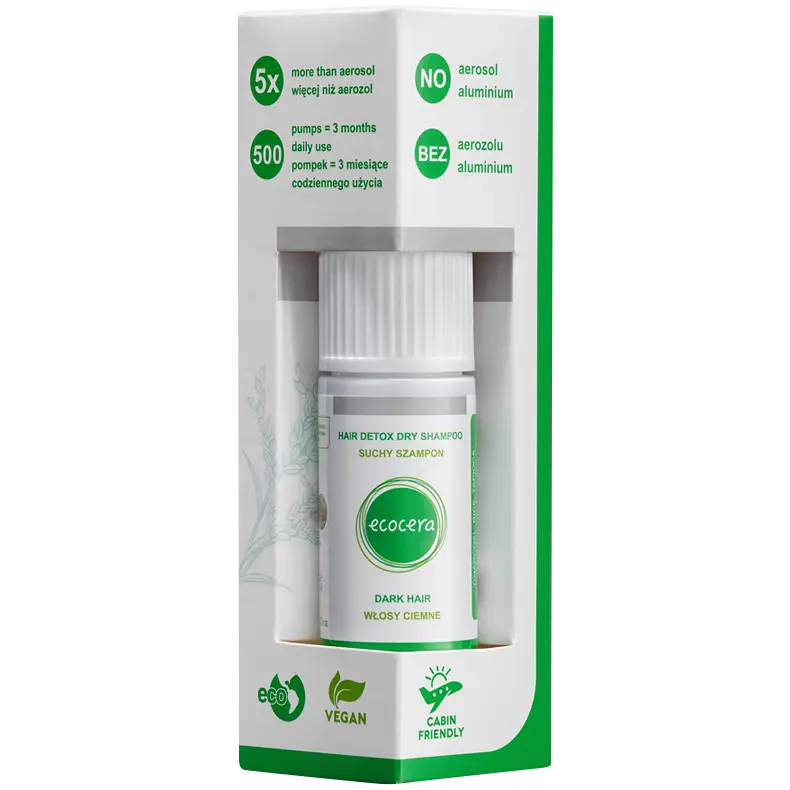 

Ecocera Detox сухой шампунь для волос, 15 г