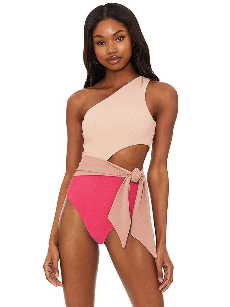 

Купальник Beach Riot Carlie One-Piece, румяный/мультиколор, Коричневый