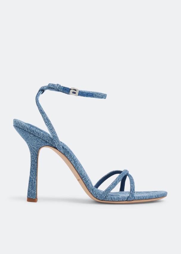 

Сандалии ALEXANDER WANG Dahlia 105 sandals, синий