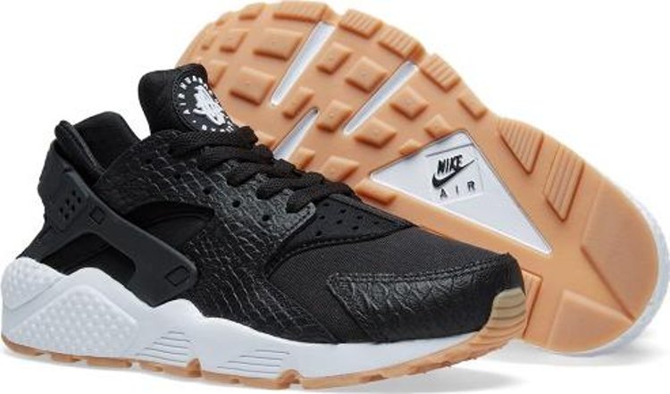 Nike air huarache black clearance gum