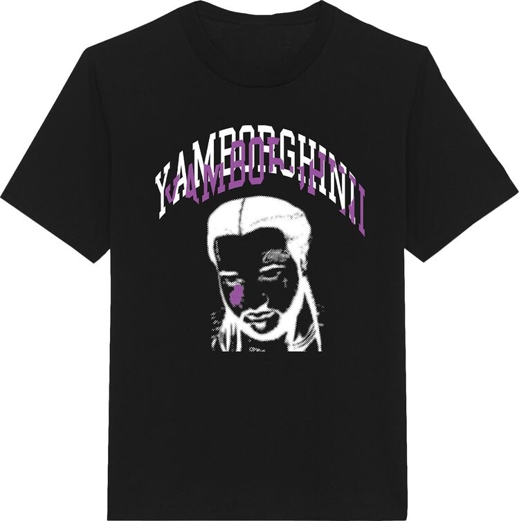 

Футболка Yamborghini x Yams Day 2021 Icon Face T-Shirt 'Black', черный