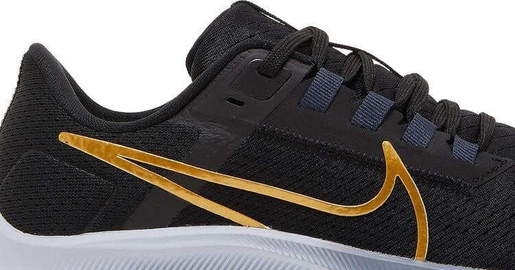 Nike Wmns Air Zoom Pegasus 38 Black Metallic Gold Coin