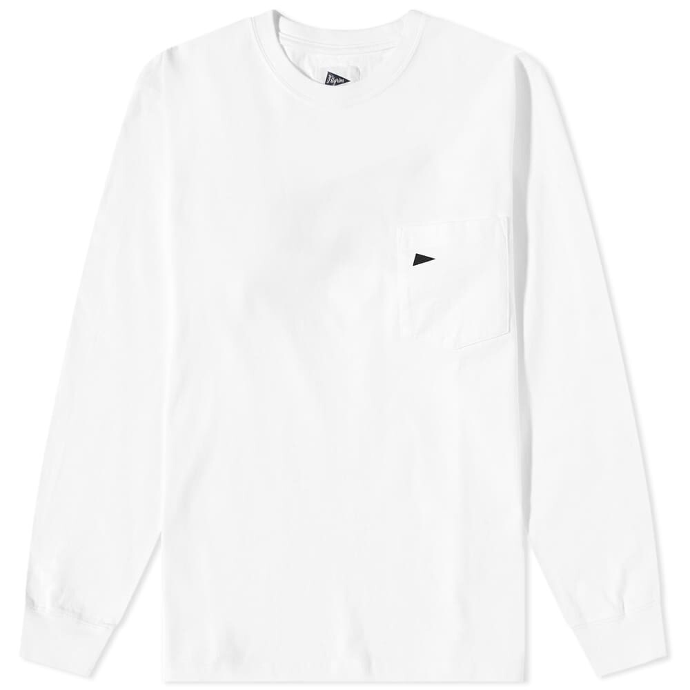

Футболка Pilgrim Surf + Supply Team Pocket Long Sleeve Tee, Белый