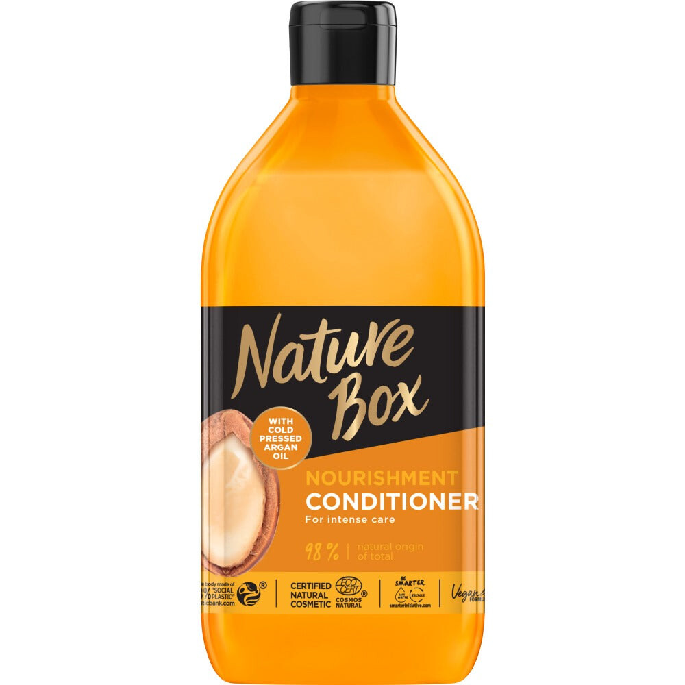 

Nature Box Argan Oil интенсивно питательный кондиционер для волос с аргановым маслом 385мл