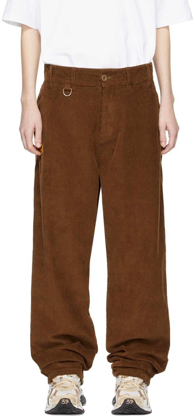 

SSENSE Эксклюзивные коричневые хлопковые брюки drew house, Коричневый