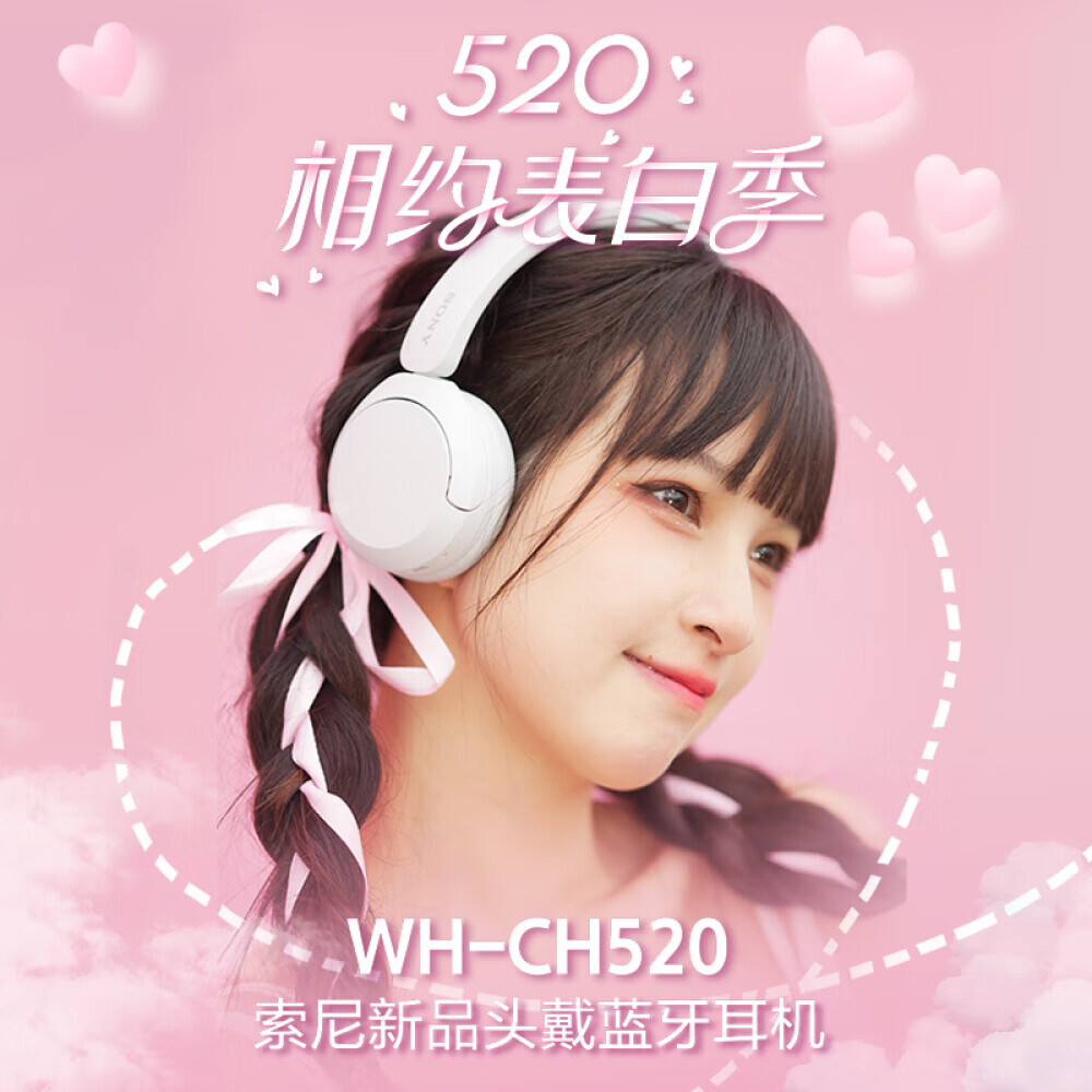 

Bluetooth-гарнитура Sony WH-CH520, черный