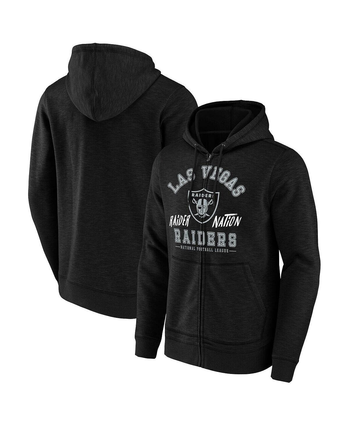 

Мужская коллекция nfl x darius rucker от black las vegas raiders slub с капюшоном на молнии во всю длину Fanatics, черный