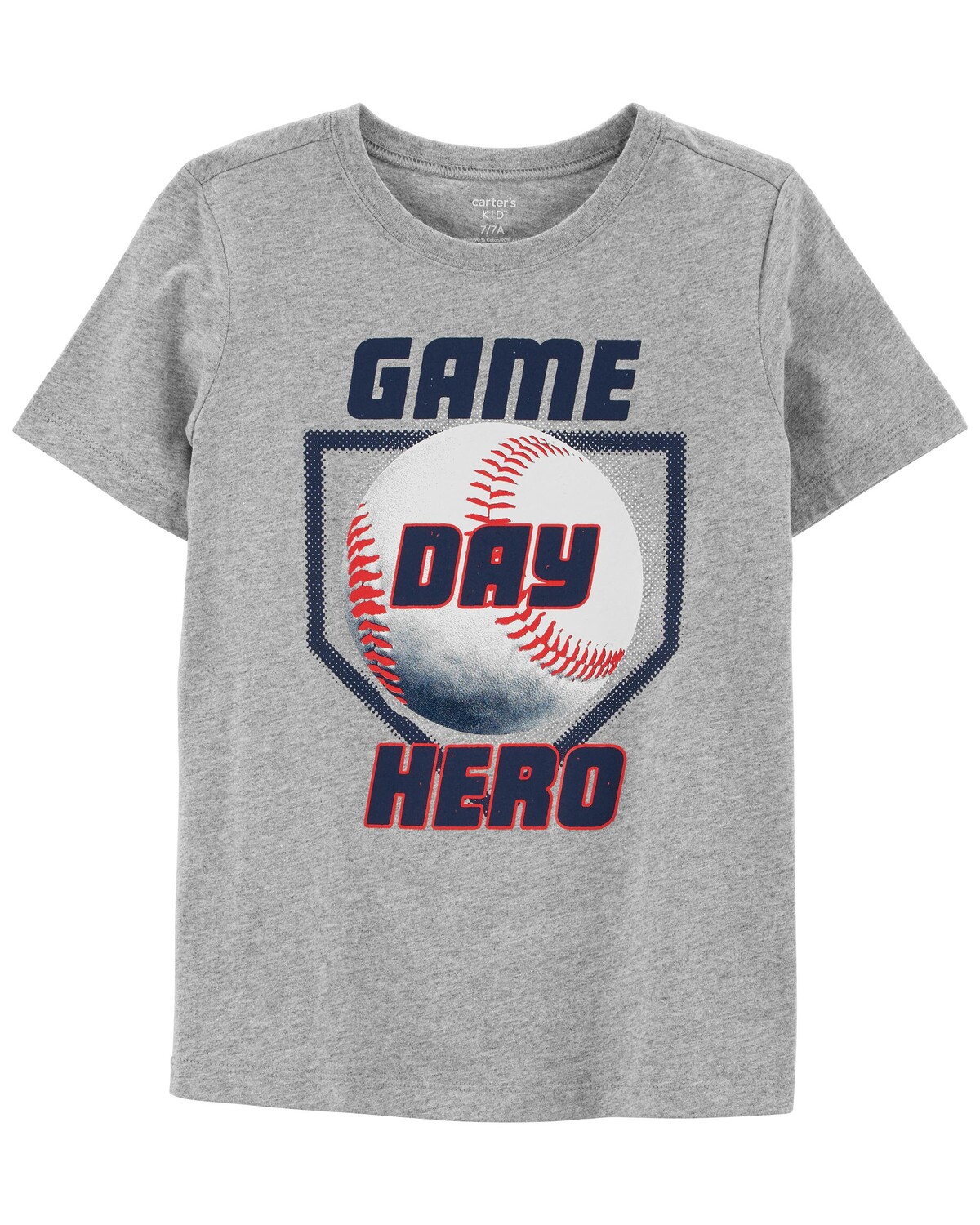 

Футболка Kid Baseball Game Day Hero из джерси Carter's, вереск