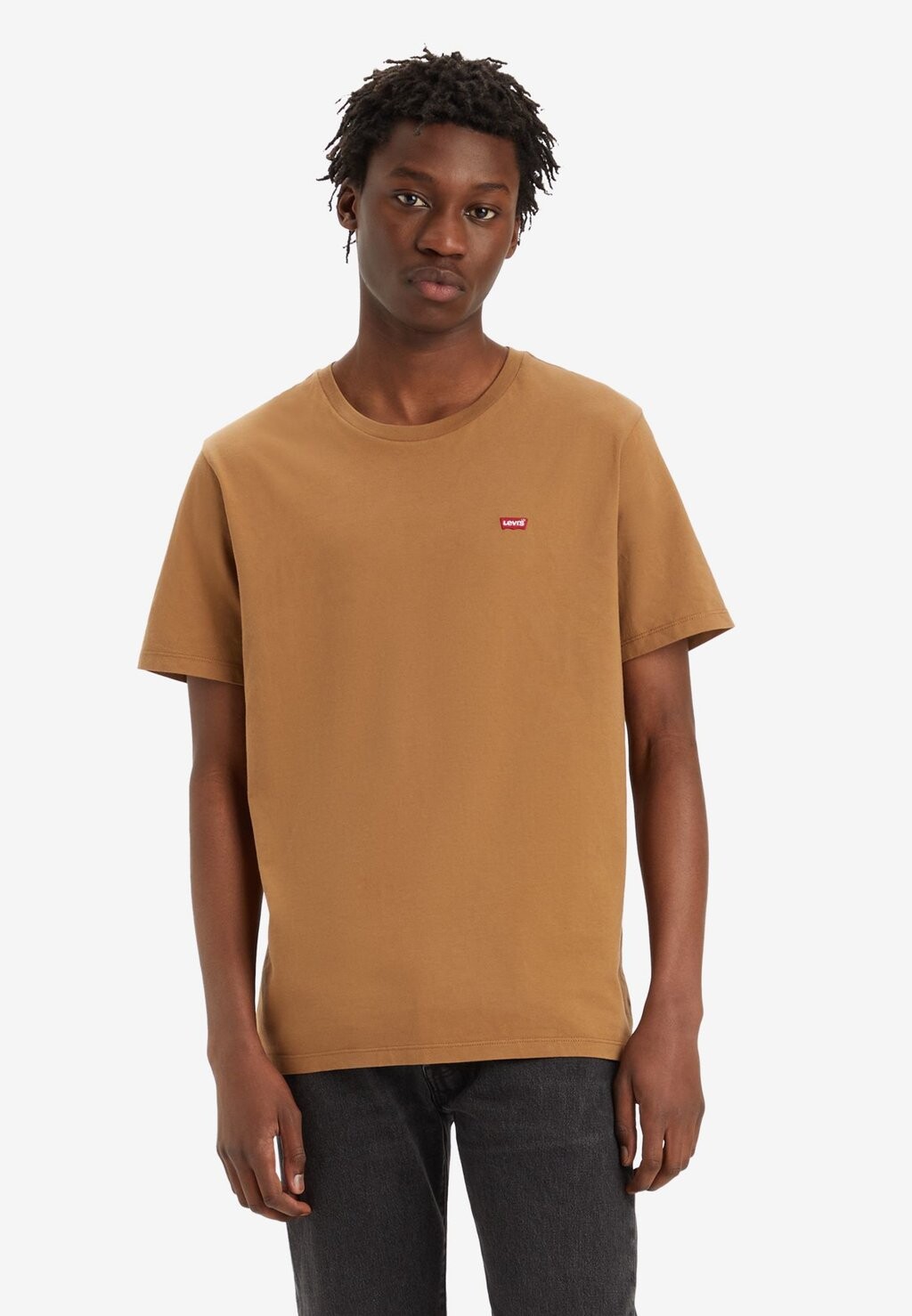 

Футболка с принтом Original Tee Levi's, цвет otter