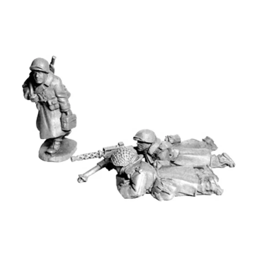 

Пехота США в шинелях, команда .30cal, WWII Miniatures - US Forces (28mm) (Artizan Designs)