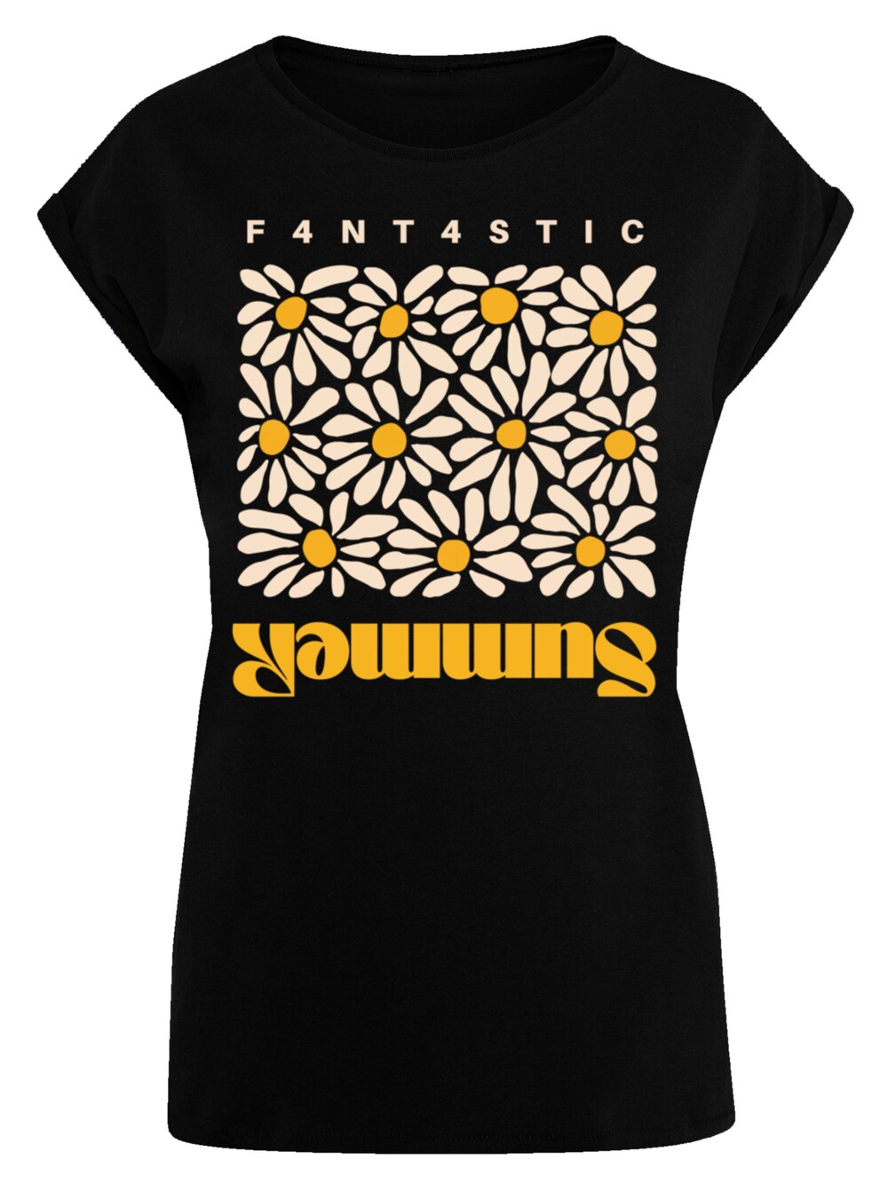 Рубашка F4Nt4Stic Summer Sunflower, черный