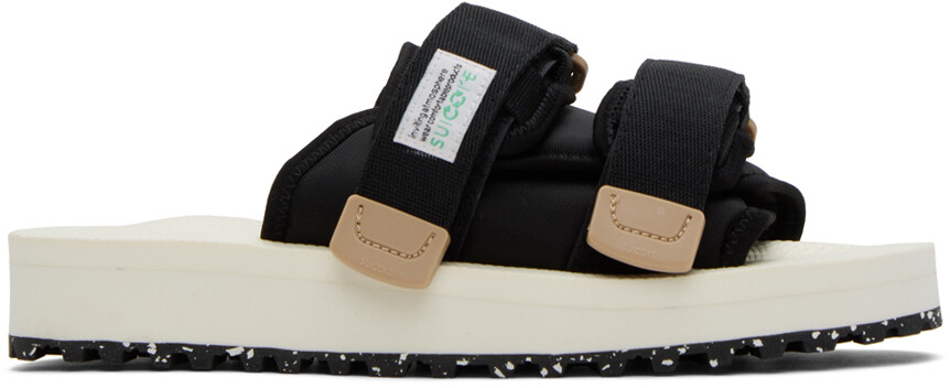 

Черно-бежевые сандалии MOTO-Cab-Eco Suicoke