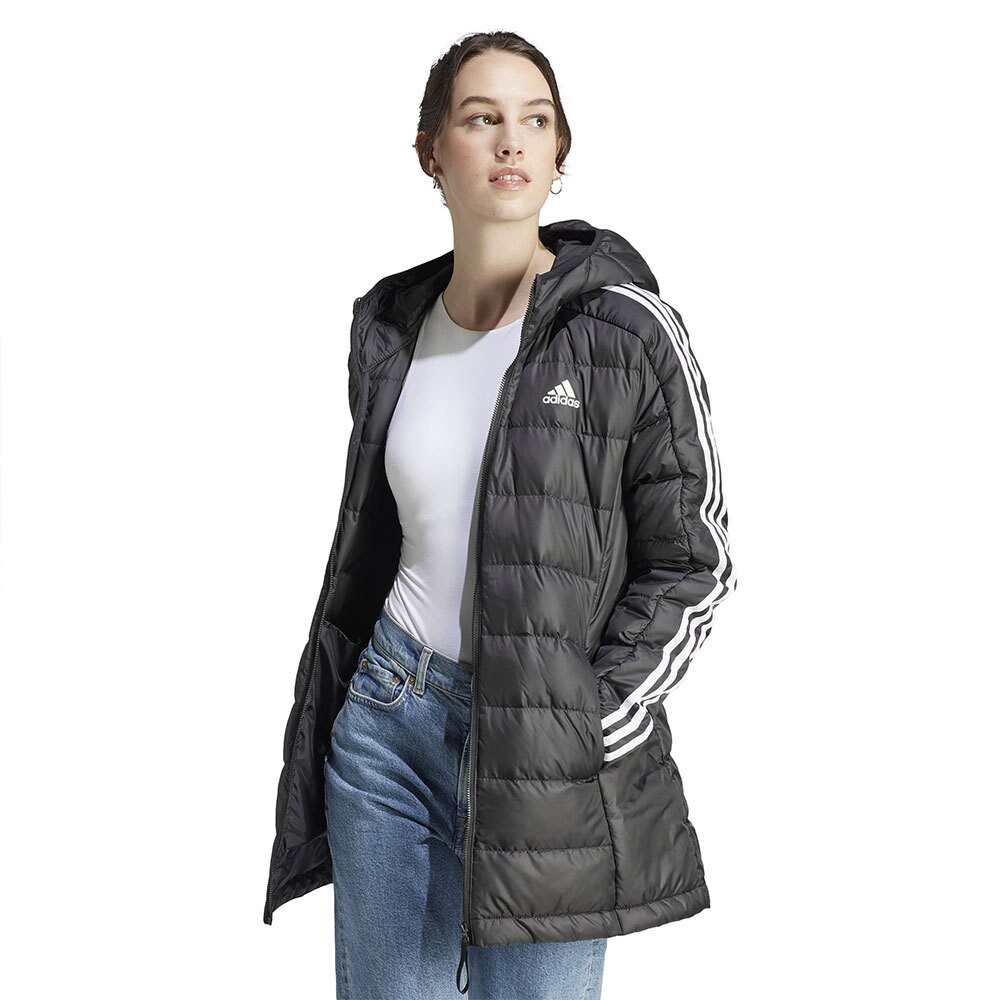 

Куртка adidas Essentials 3 Stripes L D Hp, черный