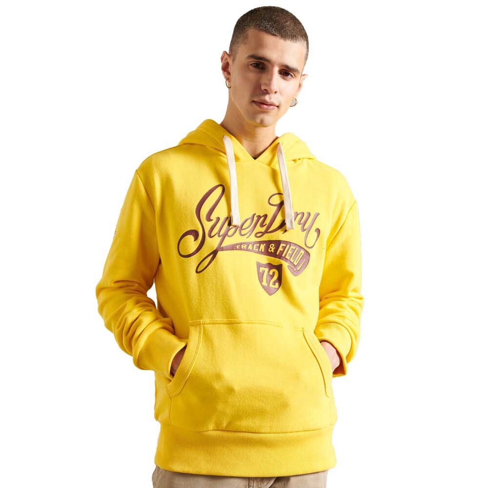 

Толстовка Superdry Collegiate Graphic Loopback, желтый