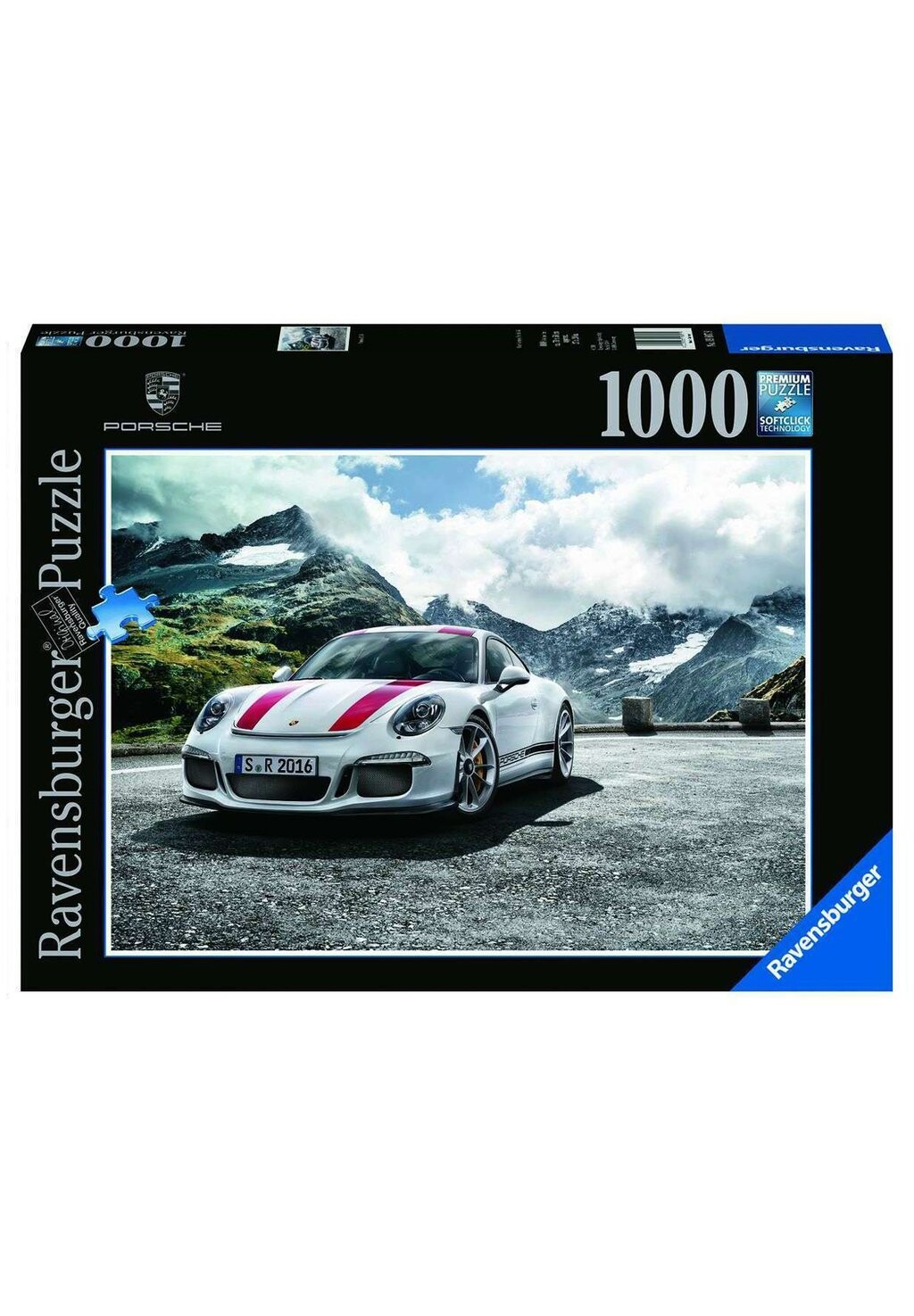 

Пазл PORSCHE 911R Ravensburger, цвет mehrfarbig