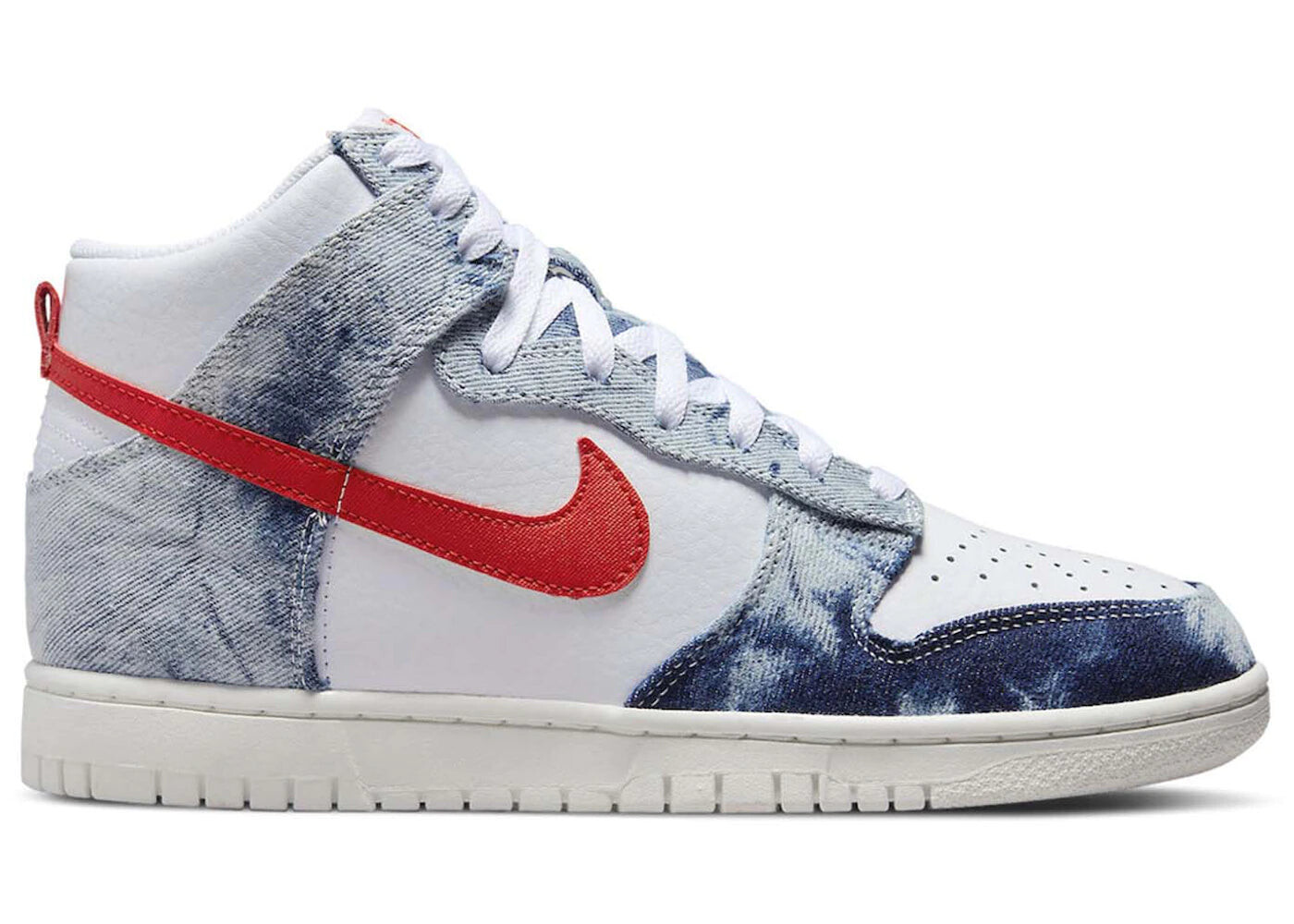 

Сумка джинсовая Nike Dunk High с эффектом потертости