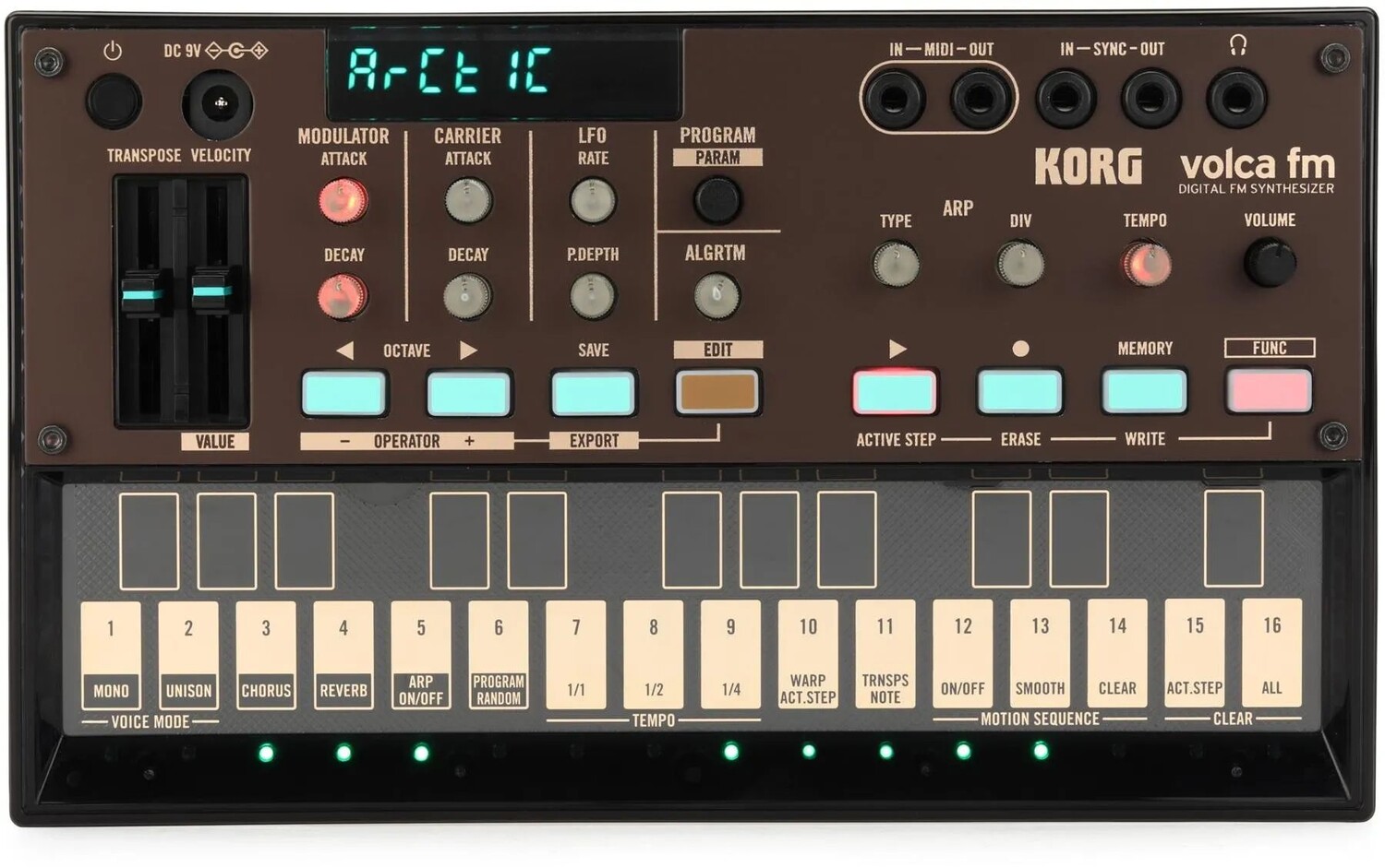 

Синтезатор Korg Volca FM 2 с секвенсором