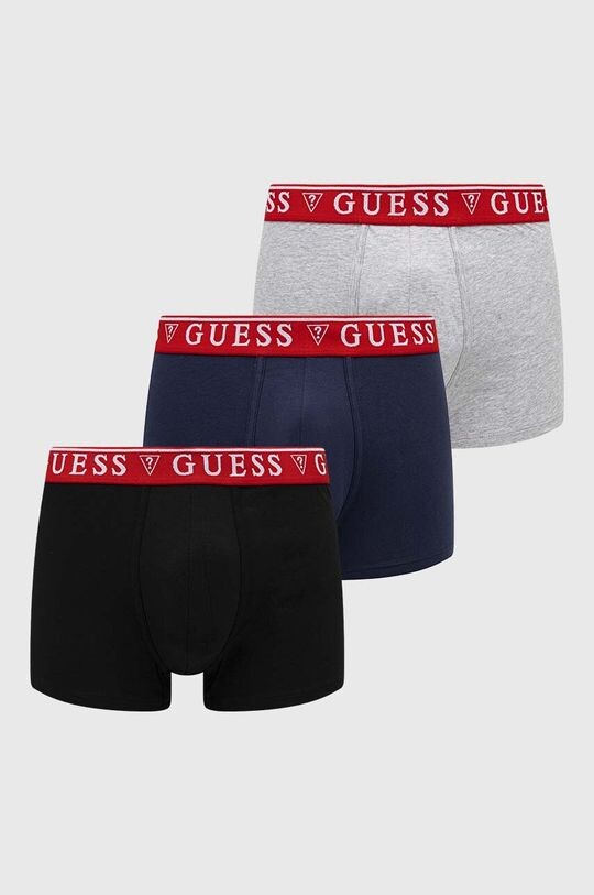 Комплект из трех боксеров Guess, серый