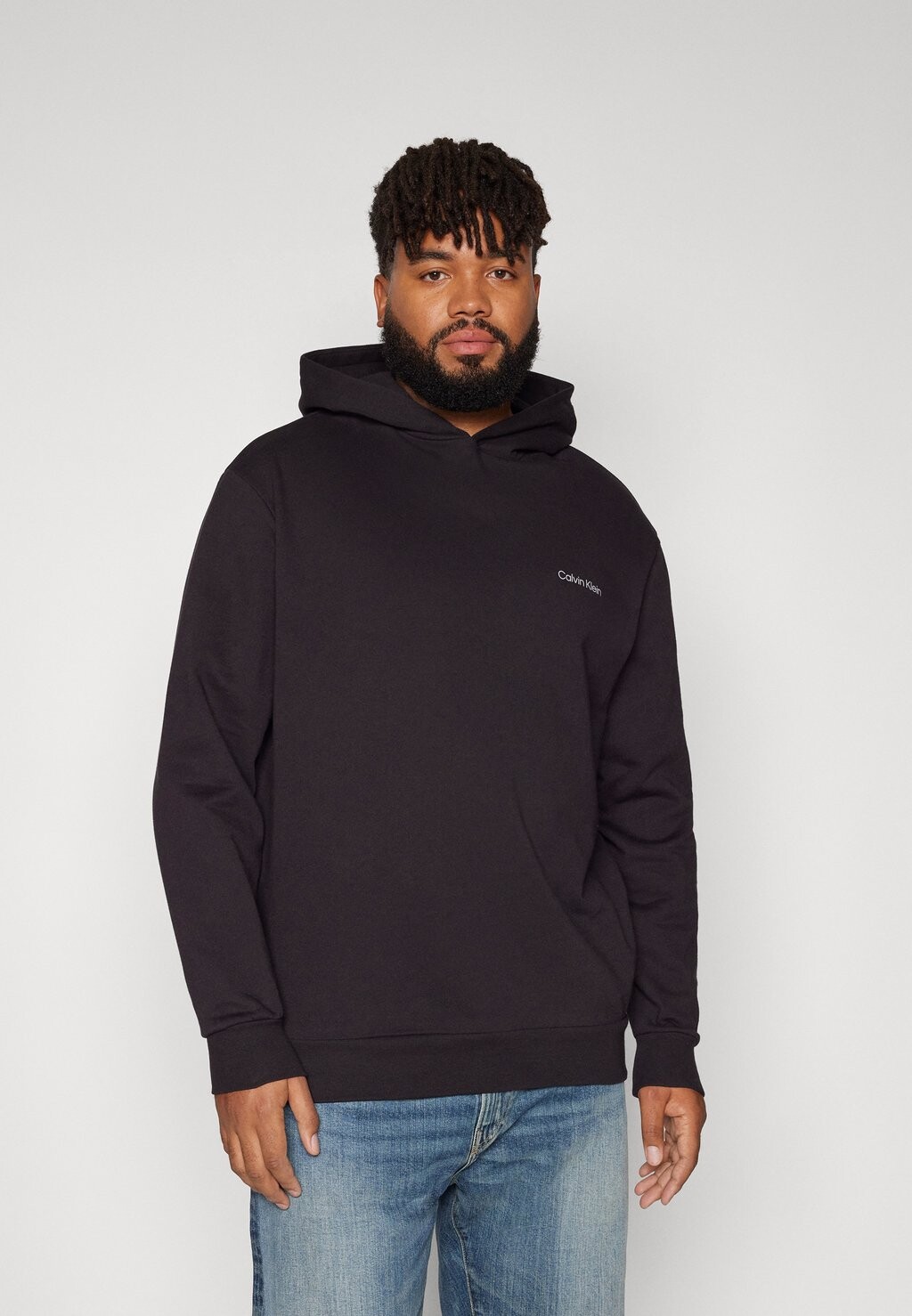 

Толстовка ENLARGERD BACK LOGO HOODIE Calvin Klein, черный