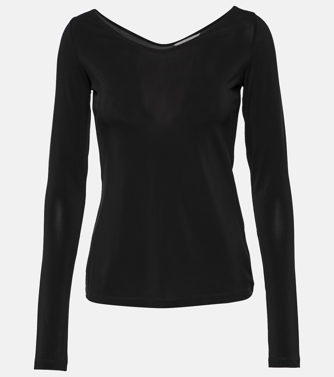 

Топ из джерси leisure ragazza Max Mara, черный