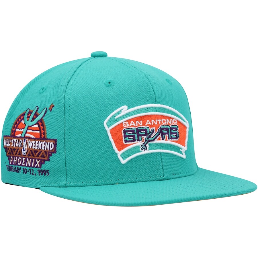 

Бейсболка Mitchell & Ness San Antonio Spurs, бирюзовый