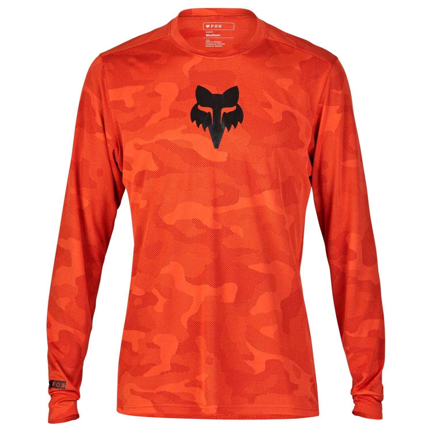 

Велосипедный трикотаж Fox Racing Ranger Tru Dri L/S Jersey, цвет Atomic Orange