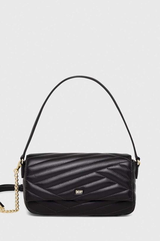 

Кожаная сумочка Дкны DKNY, черный
