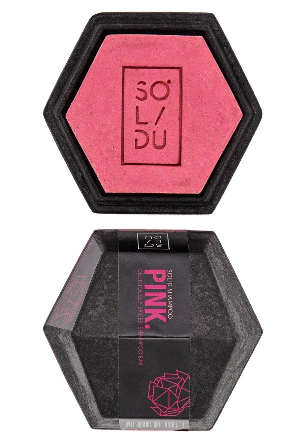 

Шампунь Solid Shampoo Solidu, розовый