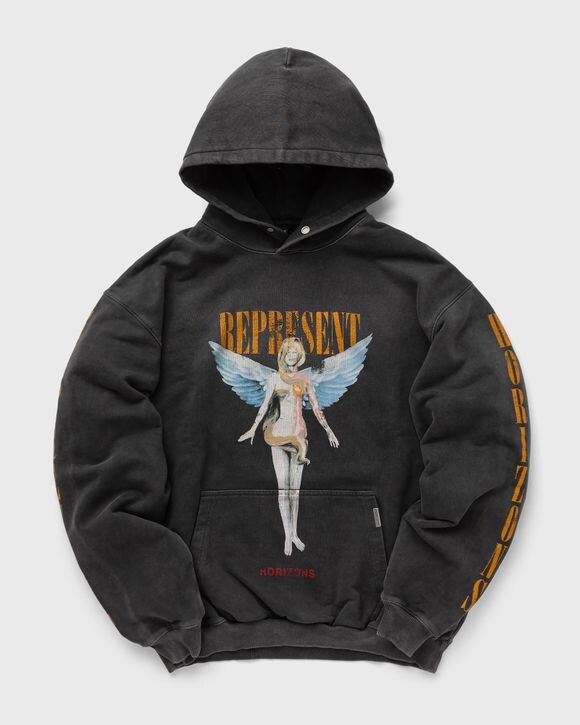 

Худи Represent Reborn Hoodie, цвет aged black