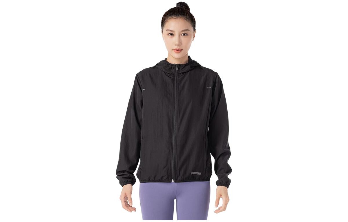 

Ветровка для женщин Decathlon, цвет Obsidian Black
