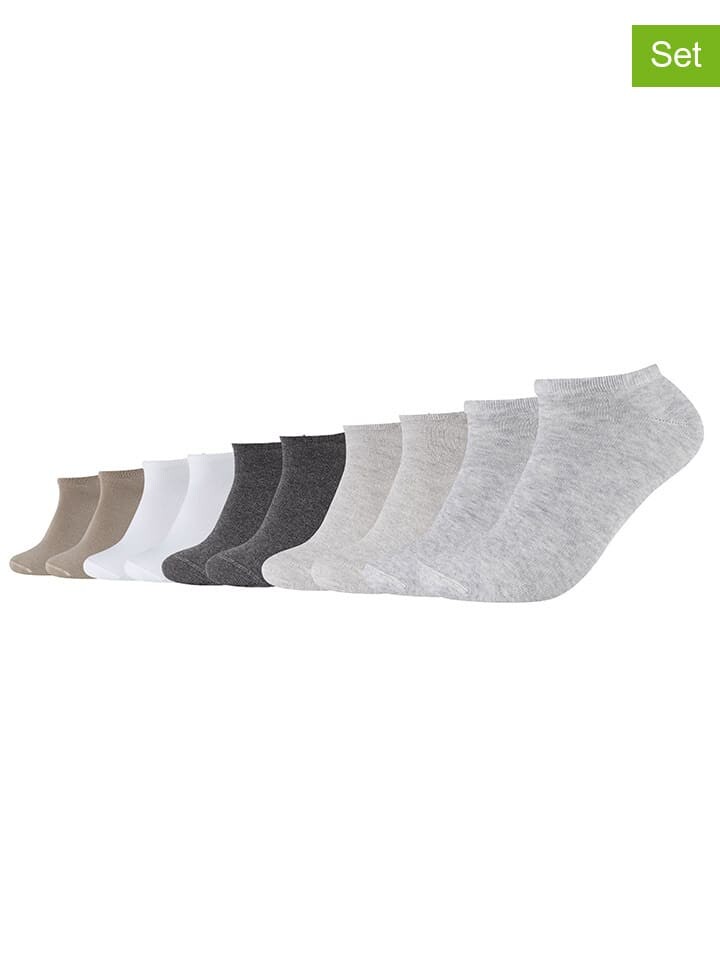 

Носки sOliver 10er Set, цвет grau/beige