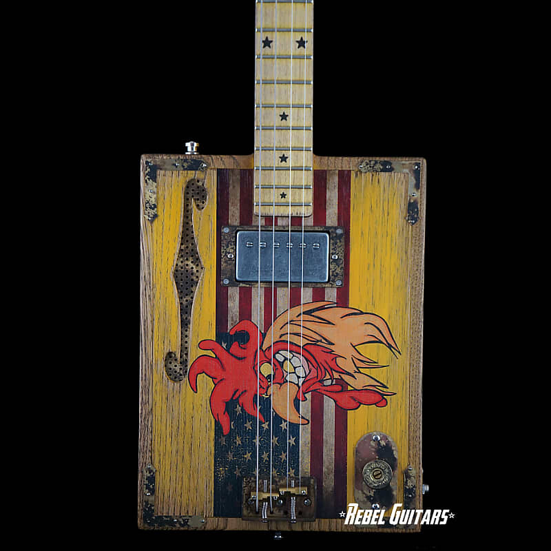 

Электрогитара Paoletti Guitars Rooster II 4-String Guitar by C. Ameruoso