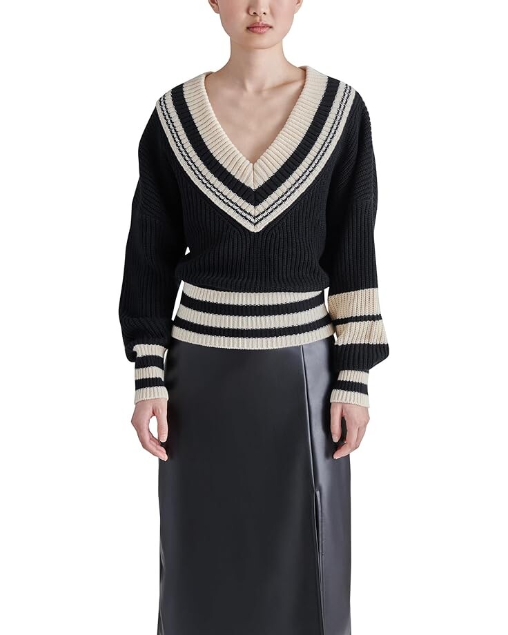 

Свитер Steve Madden Jen Sweater, черный мульти