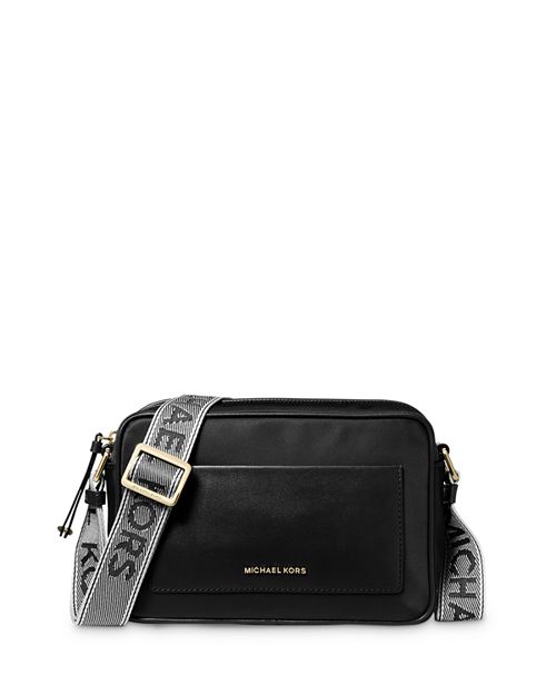 

Большой лямочный ремень через плечо Jet Set Michael Kors, цвет Black