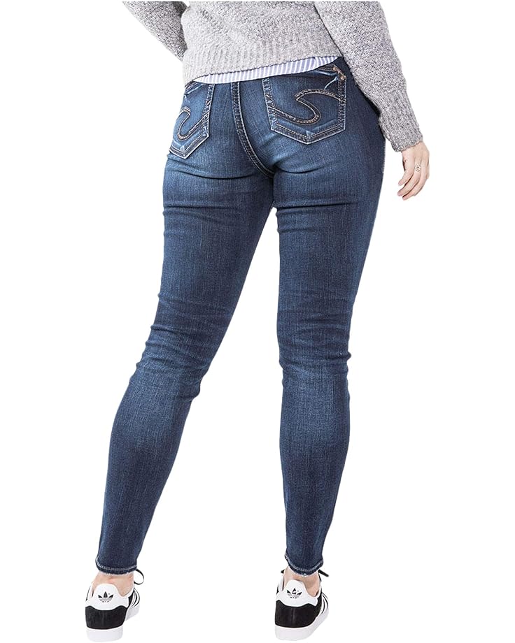 

Джинсы Silver Jeans Co. Plus Size Suki Super Skinny Jeans in Indigo W93023SSX492, индиго