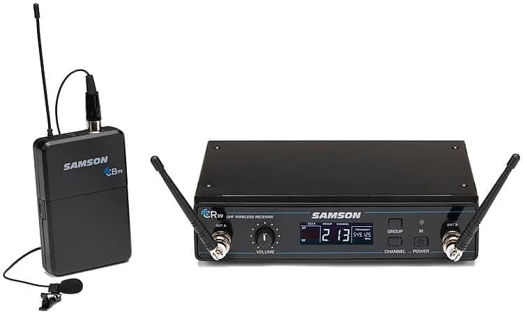 

Беспроводная система Samson Concert 99 Frequency-Agile UHF Wireless Lavalier Mic Presentation System - D Band (542–566 MHz)