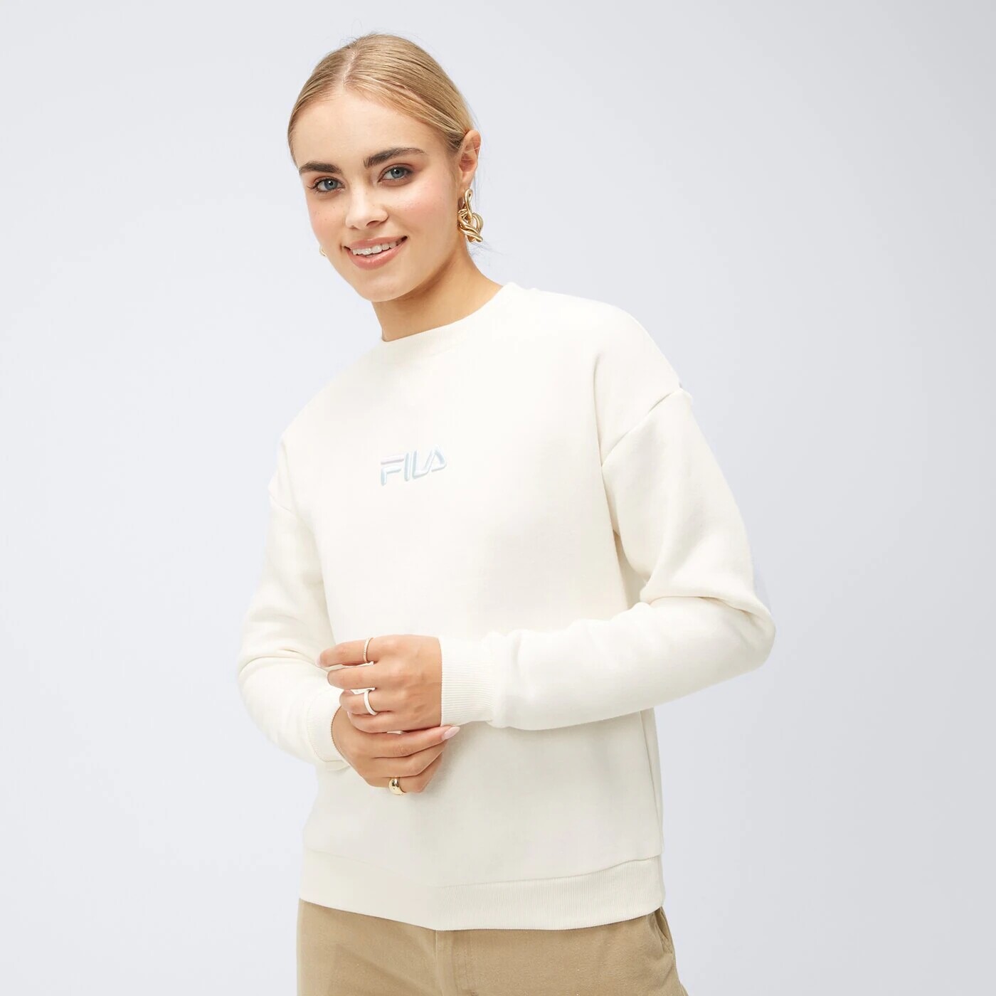 

Свитшот Fila Carris, бежевый