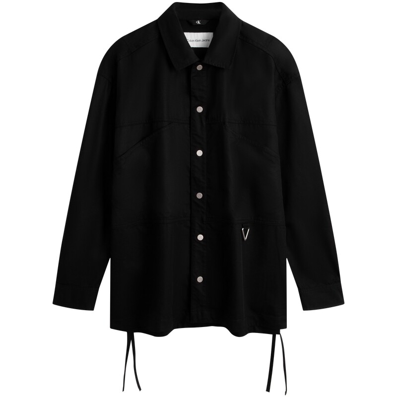 

Мужская рубашка Calvin Klein, цвет BEH - CK Black