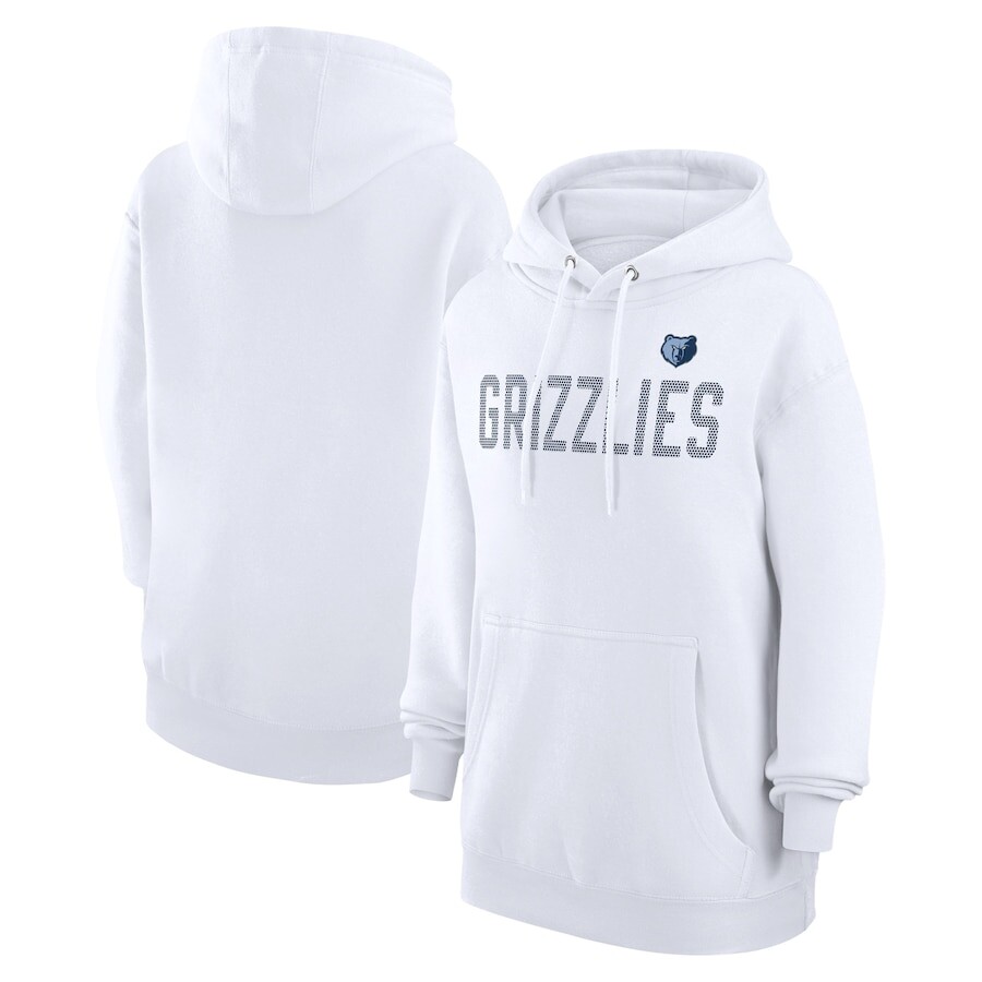

Пуловер с капюшоном G-III 4Her by Carl Banks Memphis Grizzlies, белый