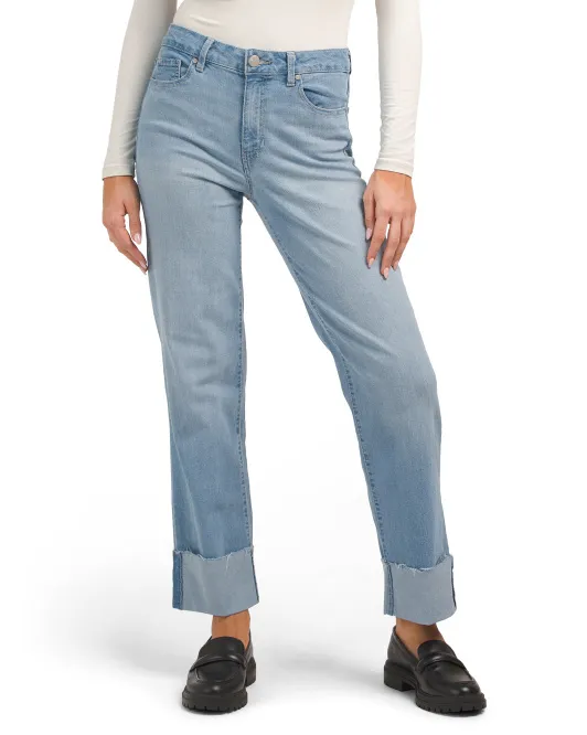 

Широкие джинсы из переработанного материала с высокой талией D. Jeans, цвет Light Wash
