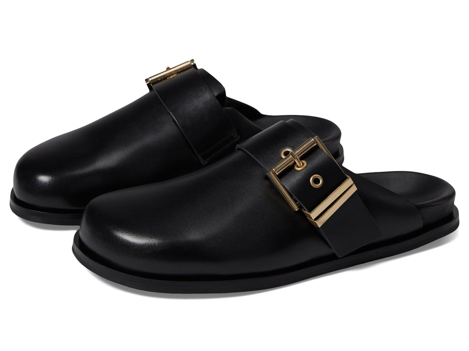 

Лоферы AllSaints Venus Shearling Mule, черный