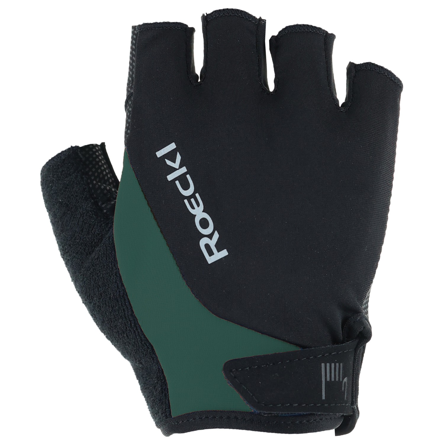 Перчатки Roeckl Sports Basel 2, цвет Black/Duck Green