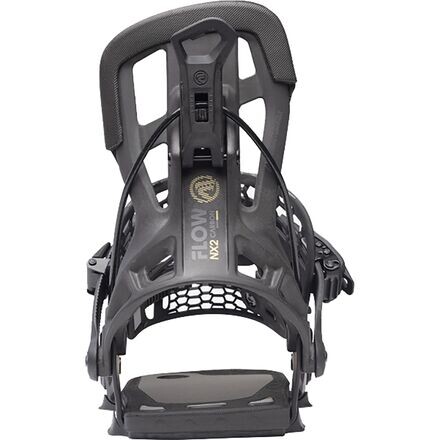 

Гибридные сноубордические крепления NX2 Carbon — 2024 г. Flow, цвет Graphite