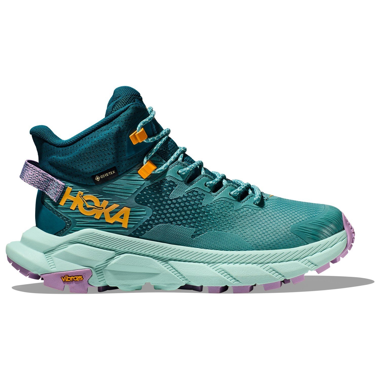 

Ботинки для прогулки Hoka Women's Trail Code GTX, цвет Ocean Mist/Sunlit Ocean