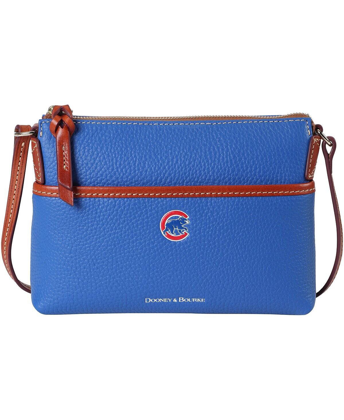 

Женская сумка через плечо Chicago Cubs Pebble Ginger Dooney & Bourke, синий