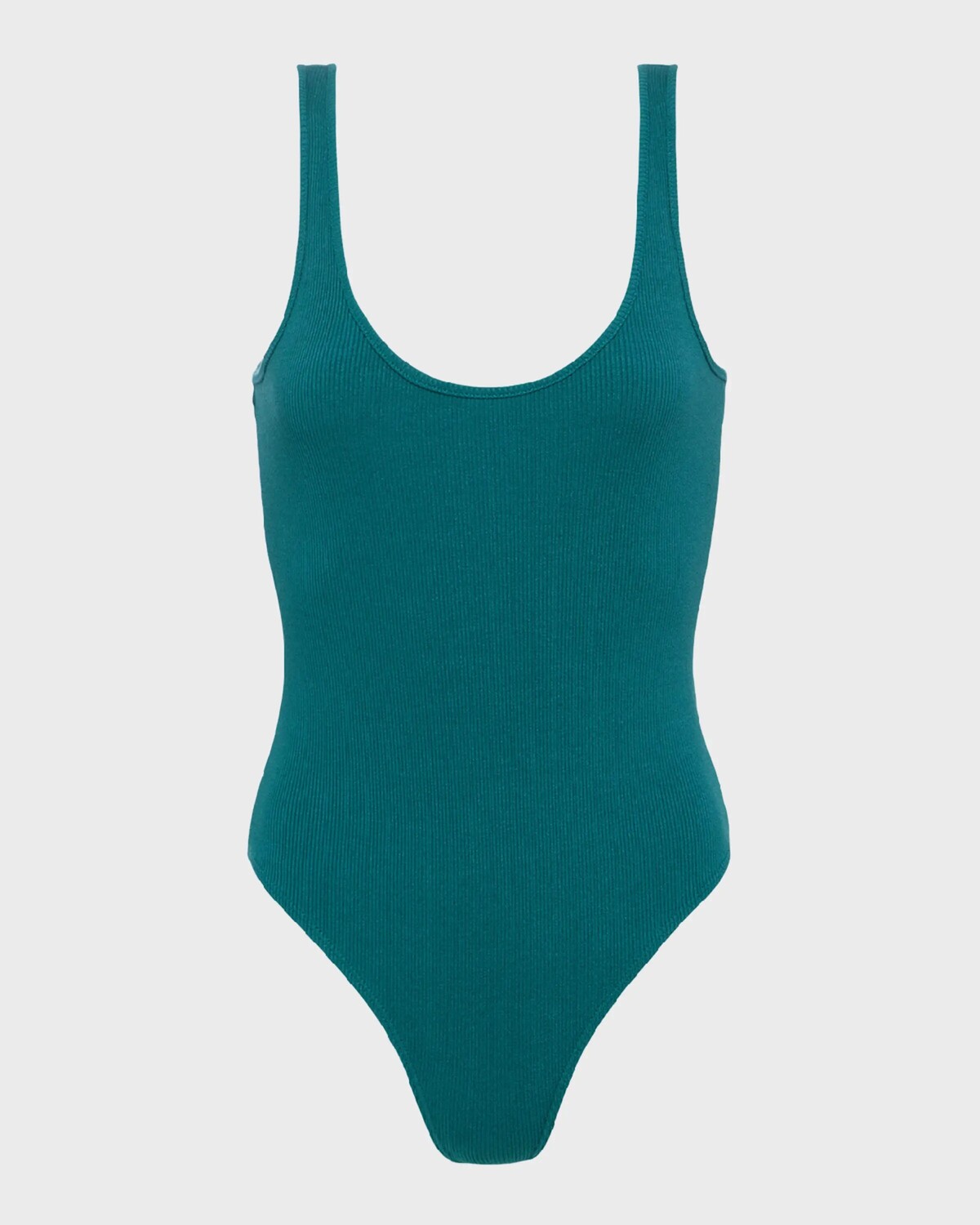 

Боди-майка Nica с овальным вырезом L'Agence, цвет Dark Teal
